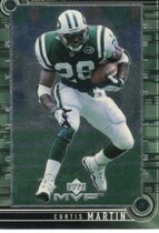 1999 Upper Deck MVP Drive Time #DT7 Curtis Martin