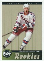 2001 Upper Deck Vintage #288 Mikael Samuelsson