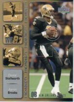 2002 Upper Deck Synchronicity #SY-10 Aaron Brooks|Donte Stallworth