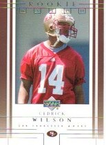 2001 Upper Deck Base Set #193 Cedrick Wilson