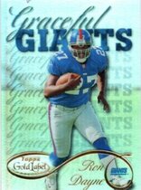 2000 Topps Gold Label Graceful Giants #G7 Ron Dayne