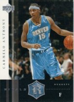 2004 Upper Deck Rivals Box Set #21 Carmelo Anthony