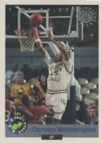 1992 Classic Limited Print #9 Clarence Weatherspoon