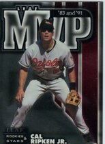 1998 Leaf Rookies & Stars Leaf MVP's #3 Cal Ripken Jr.