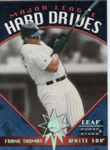 1998 Leaf Rookies & Stars Major League Hard Drives #5 Frank Thomas