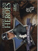 1998 Leaf Rookies & Stars Great American Heroes #1 Frank Thomas
