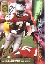 1995 Collectors Edge Rookies Black Label 22K Gold #17 Joey Galloway