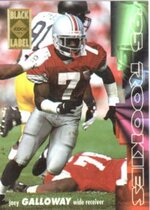 1995 Collectors Edge Rookies Black Label #17 Joey Galloway