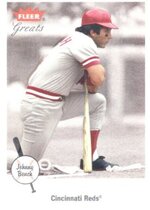 2002 Fleer Greats of the Game #87 Johnny Bench