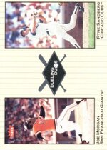 2002 Fleer Greats of the Game Dueling Duos #14DD Morgan|Sandberg