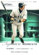2005 Skybox SkyBox Autographics Signature Moments #3SM Ichiro Suzuki