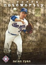 2001 Topps Noteworthy #TN32 Nolan Ryan