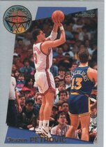 1992 Fleer Sharpshooters #4 Drazen Petrovic