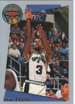 1992 Fleer Sharpshooters #12 Dale Ellis