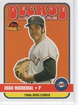 2001 Topps American Pie Decade Leaders #DL10 Juan Marichal