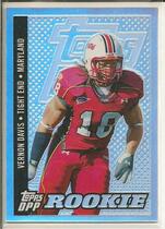 2006 Topps DPP Chrome Black Refractors #145 Vernon Davis