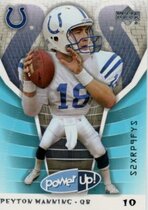 2004 Upper Deck Power Up Blue 10 #40 Peyton Manning