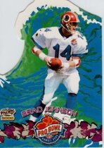 2000 Pacific Pro Bowl Die Cuts #20 Brad Johnson