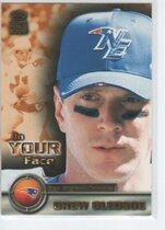 2000 Pacific Crown Royale In Your Face #15 Drew Bledsoe