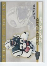 2001 Pacific Invincible School Colors #39 Curtis Martin