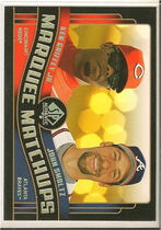 2008 SP Authentic Marquee Matchups #MM-5 John Smoltz|Ken Griffey Jr