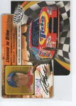 2002 Press Pass Trackside License to Drive Die Cuts #7 Ricky Craven