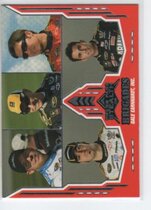 2008 Press Pass Stealth #65 Aric Almirola|Mark Martin|Martin Truex Jr.