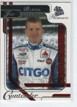2003 Press Pass Premium Red Reflectors #3 Jeff Burton