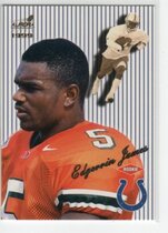 1999 Pacific Aurora Pinstripes #62 Edgerrin James