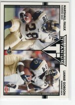 2002 Pacific Titanium Retail #159 Marshall Faulk|Lamar Gordon