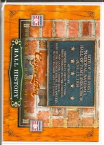 2012 Panini Cooperstown Hall History #3 Baseball Hall Of Fame