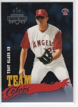 2003 Donruss Champions Team Colors #9 Troy Glaus