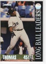 1994 Donruss Long Ball Leaders #8 Frank Thomas