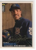 1995 Upper Deck Collectors Choice Gold Signature #185 Ricky Bones