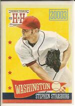 2013 Panini Hometown Heroes Zip Code #187 Stephen Strasburg