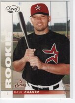 2002 Leaf Base Set #183 Raul Chavez