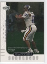 2000 Upper Deck Ovation Spotlight #OS11 Daunte Culpepper