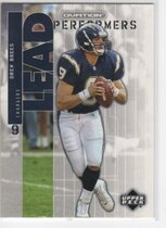 2002 Upper Deck Ovation Lead Performers #LP-28 Drew Brees