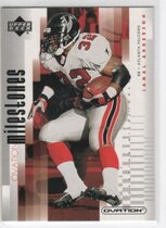 2002 Upper Deck Ovation Milestones #OM-2 Jamal Anderson