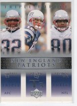 2002 Upper Deck Honor Roll #77 Troy Brown|Antowain Smith|Tom Brady