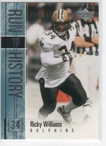 2002 Upper Deck Piece of History Run to History #RH2 Ricky Williams