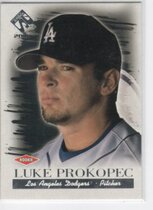 2001 Pacific Private Stock Silver #137 Luke Prokopec