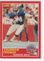 1989 Score Base Set #211 Thurman Thomas
