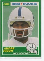 1989 Score Base Set #272 Andre Rison
