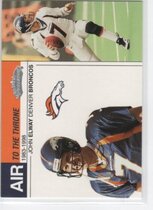 2002 Fleer Showcase Air to the Throne #15AT John Elway