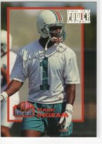 1993 Pro Set Power Moves #PM15 Mark Ingram