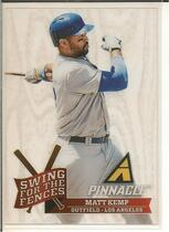 2013 Panini Pinnacle Swing for the Fences #SF14 Matt Kemp