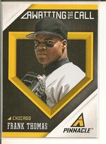 2013 Panini Pinnacle Awaiting the Call #AC8 Frank Thomas