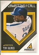 2013 Panini Pinnacle Awaiting the Call #AC1 Tim Raines