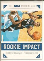 2012 Panini Hoops Rookie Impact #10 Derrick Williams